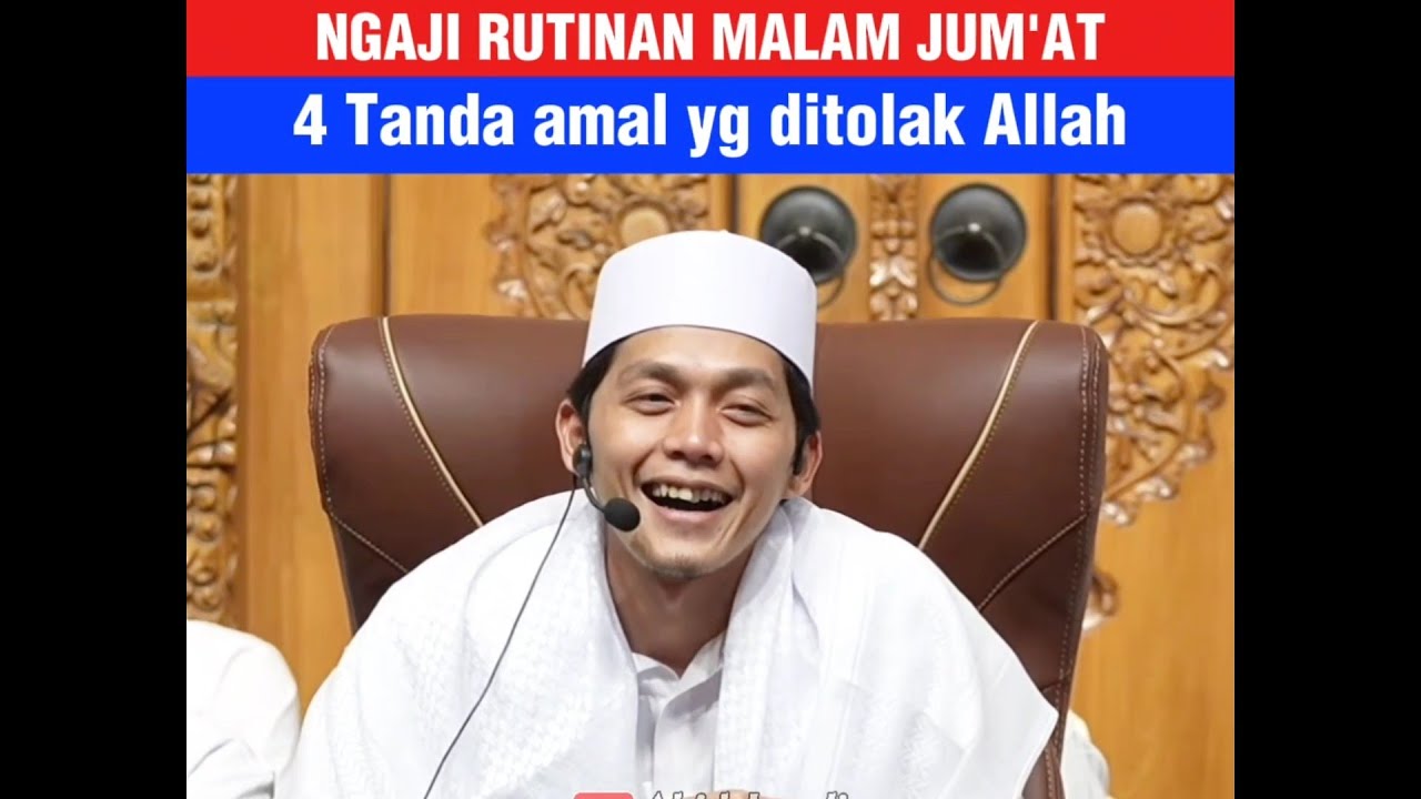 Ngaji Gus Iqdam - 4 tanda amal yg tidak diterima Allah #rutinangusiqdam #ngajigusiqdam #gusiqdam 
