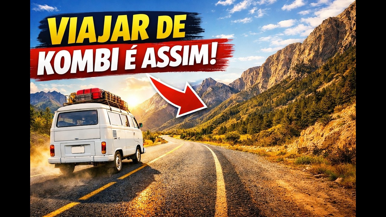 🌄 Kombi na Estrada: A Aventura Começa Quando o Motor Liga!