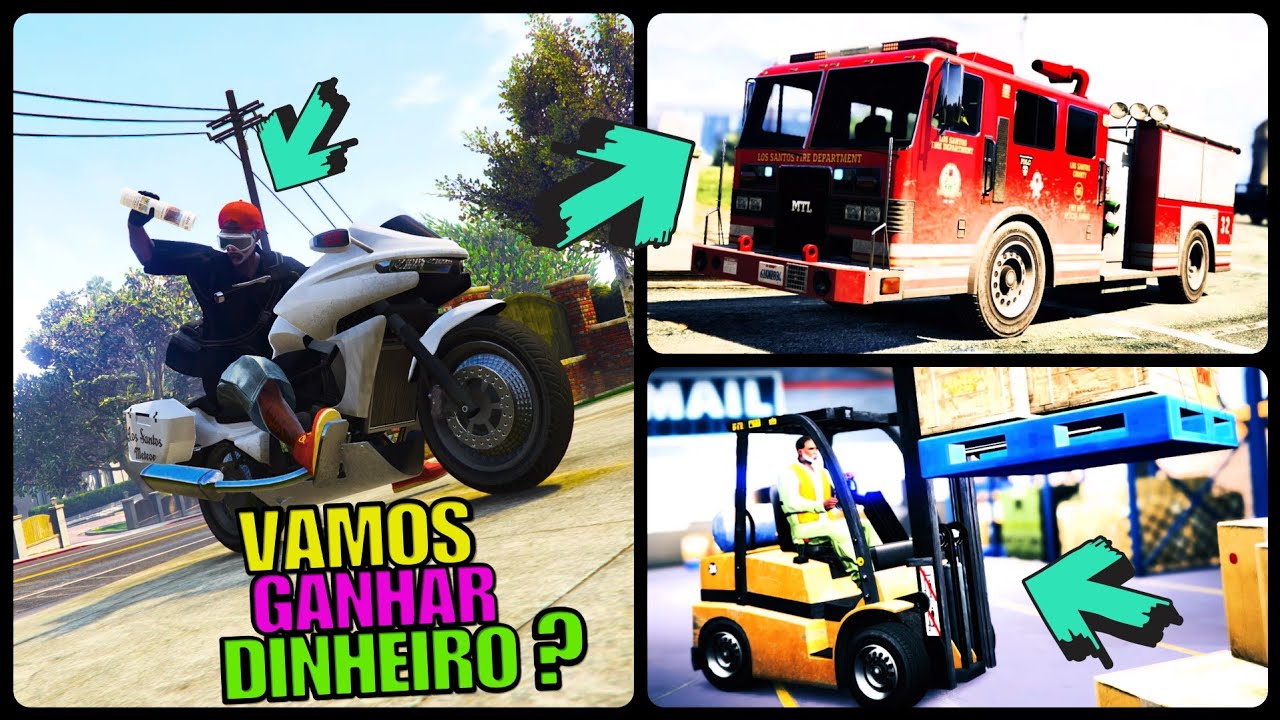 3 NOVOS TRABALHOS HONESTOS AGORA, NO GTA 5 ONLINE 
