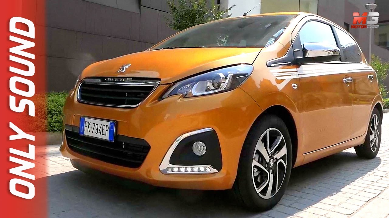 NEW PEUGEOT 108 COLLECTION 2017 - FIRST TEST DRIVE ONLY SOUND