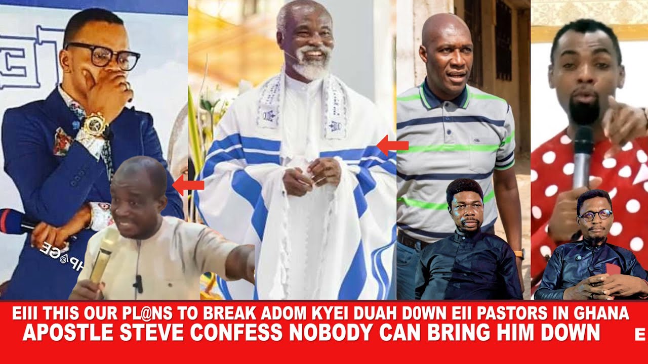 EII This is our Pl@ns to bring Adom Kyei Duah d0wn ,Apostle Steve Confess nobody can bring him d0wn