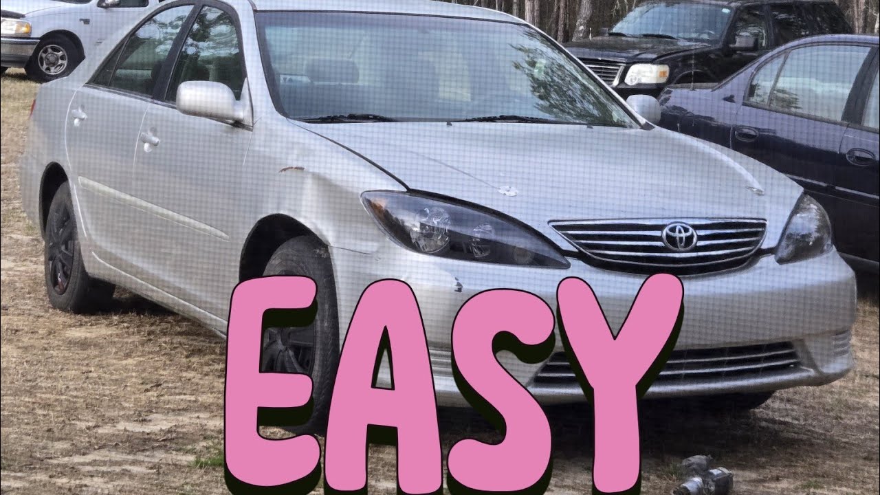 How to change the starter on a 2002-2006 Toyota Camry V4 2.4l