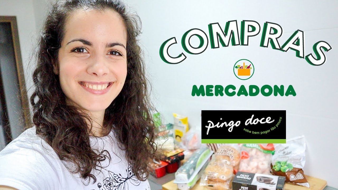 HAUL DE COMPRAS DE SUPERMERCADO SAUDÁVEIS - Pingo Doce e Mercadona