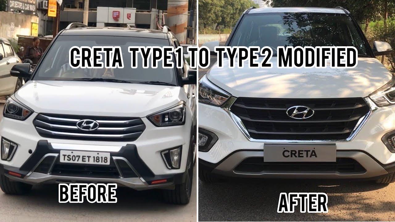 HYUNDAI CRETA TYPE 1 TO TYPE 2 MODIFIED | MOTO MINDS HYDERABAD | HYDERABAD AUTOMOBILE YOUTUBER