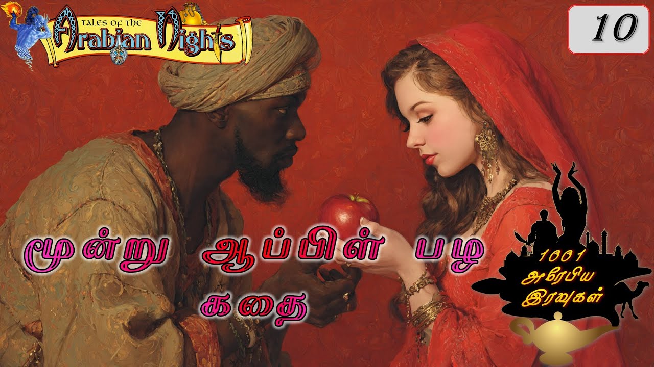 10. மூன்று ஆப்பிள் பழ கதை : 1001 அரேபிய இரவுகள் | 1001 Arabian Nights | AmbuliMama Stories