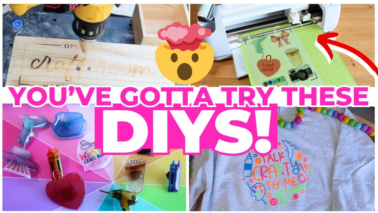 НОВЫЕ ПОТРЯСАЮЩИЕ поделки от Cricut, которые вы захотите сделать НЕМЕДЛЕННО! 🤯