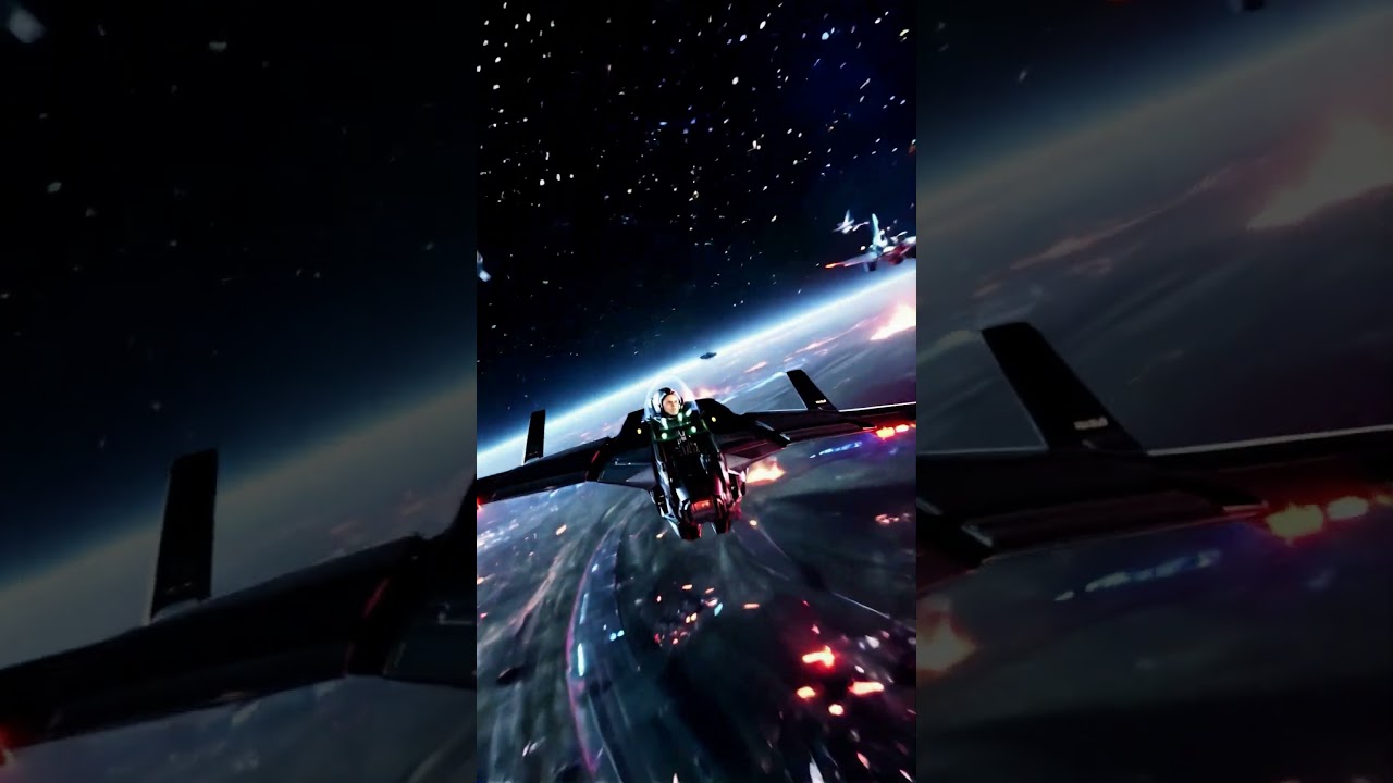 The space fighter #scifi #spacefighter #ai