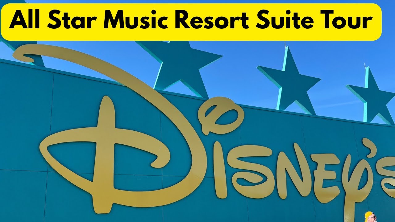Видеообзор номера All Star Music Suite в курортных комплексах Disney.
