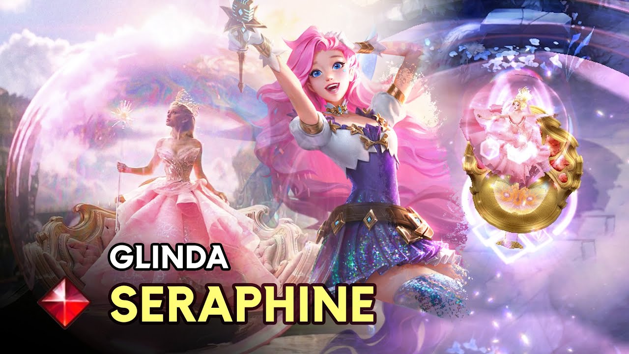 Glinda Seraphine League of Legends Wicked Custom Skin Showcase
