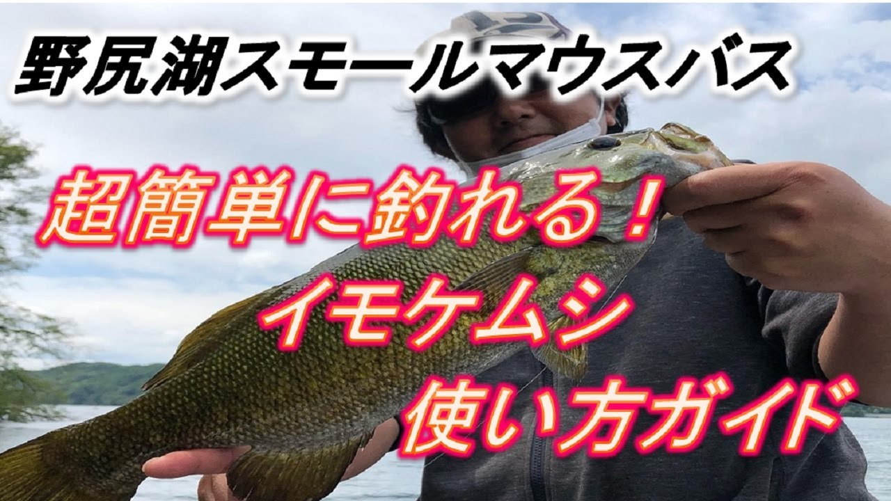超簡単に釣れる　イモケムシ使い方ガイド