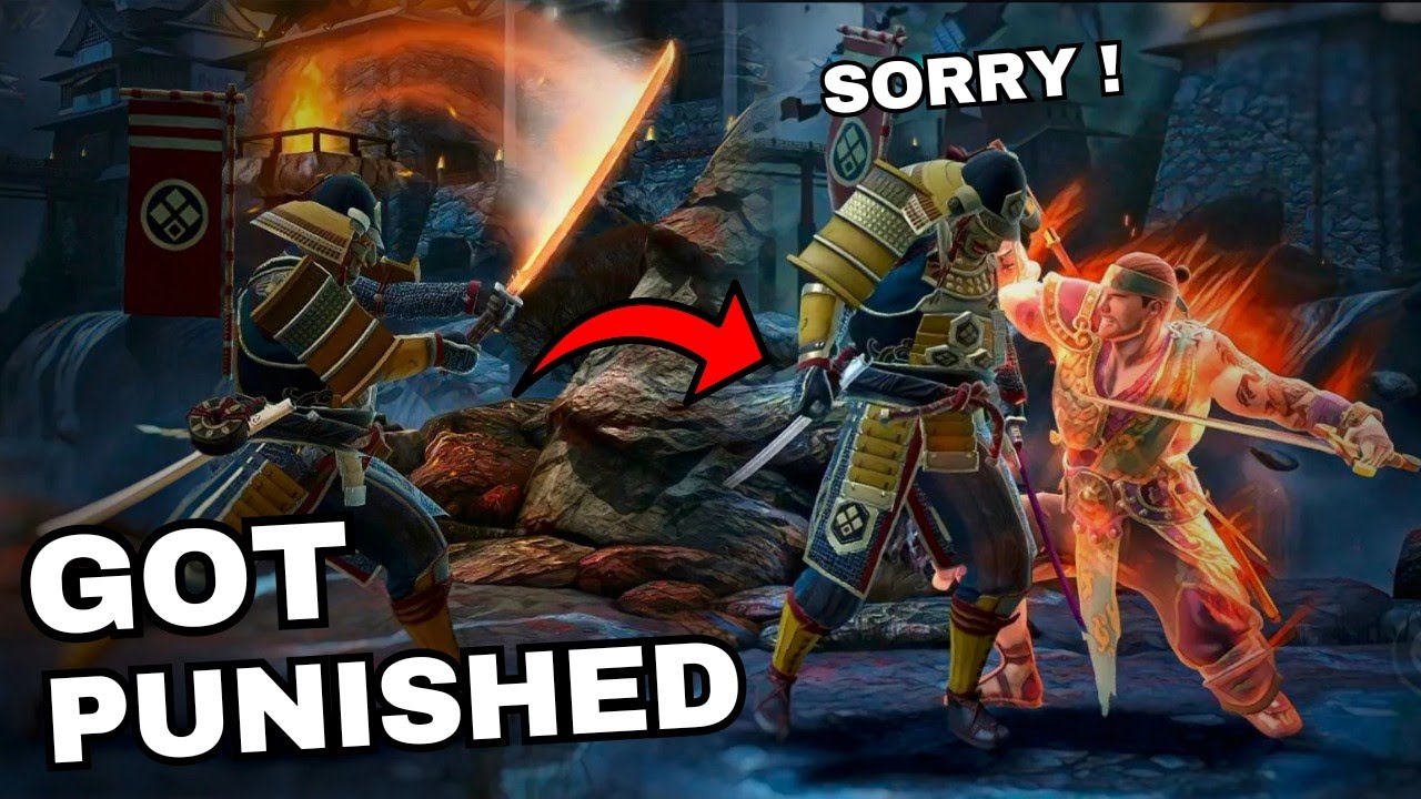 HARDCORE CAMPER thought only he could spam and camp 😒 || Shadow Fight 4 Arena