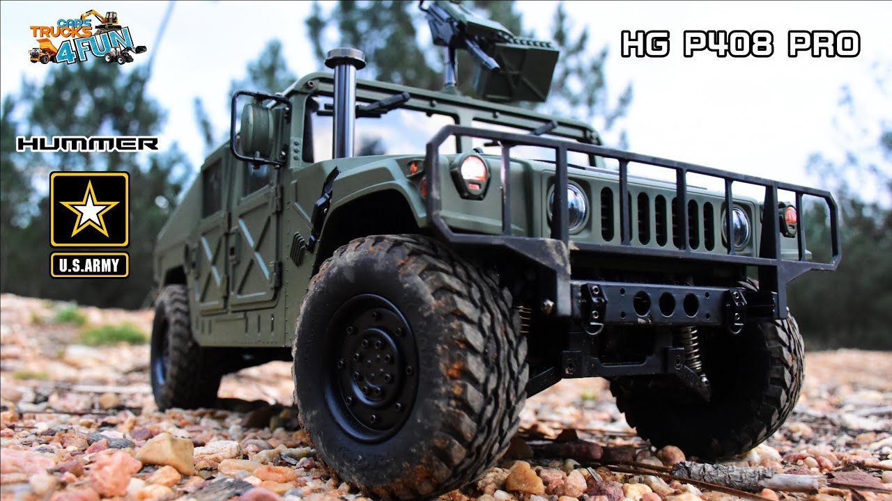 U.S. Army Humvee 4X4 HUMMER | HG P408 PRO | Unboxing & First Drive | Cars Trucks 4 Fun