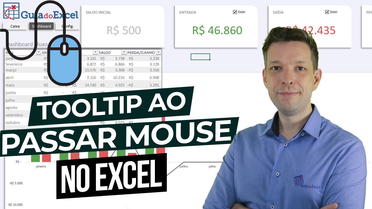 Tooltip no Excel   Passar o Mouse e Exibir