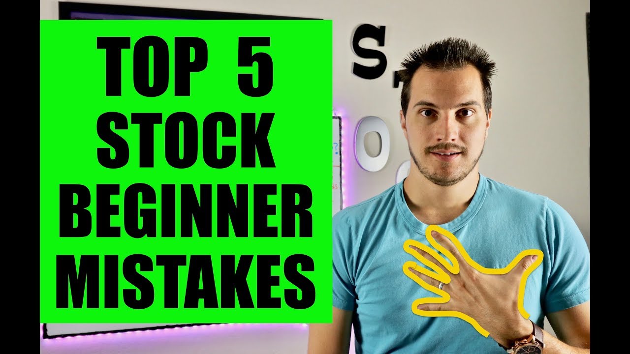 Top 5 Mistakes Beginners In The Stock Market Make
