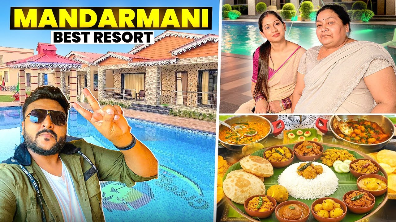 Mandarmani Best & Affordable Resort With Water Park & Delicious Bengali Food Experience