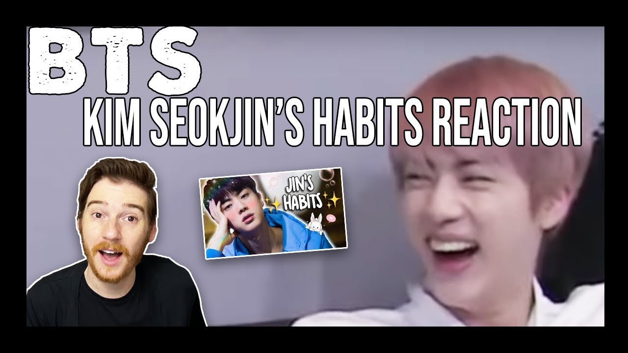 BTS/JIN: Kim Seokjin’s HABITS Reaction [BTS ROAD MAP] 💜