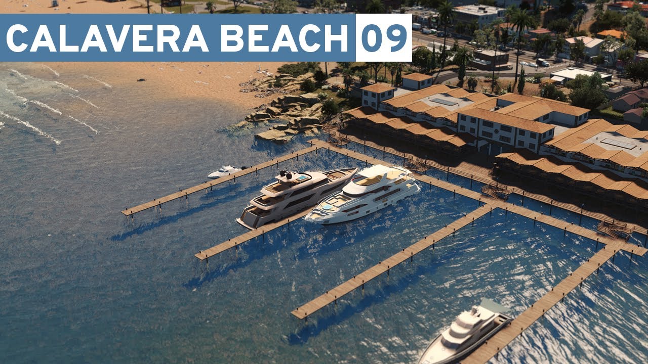 Marina Resort! - Cities Skylines: Calavera Beach #09