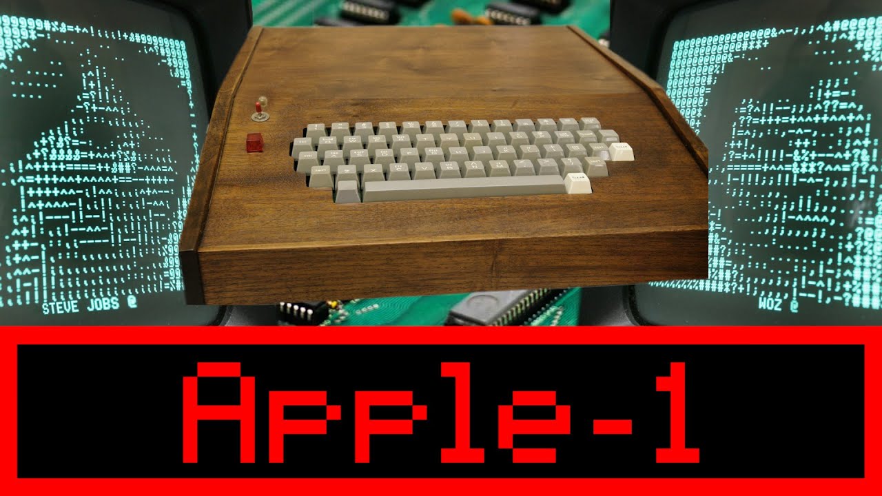 Original Rare Apple 1 Computer Demo at Vintage Computer Festival VCF East