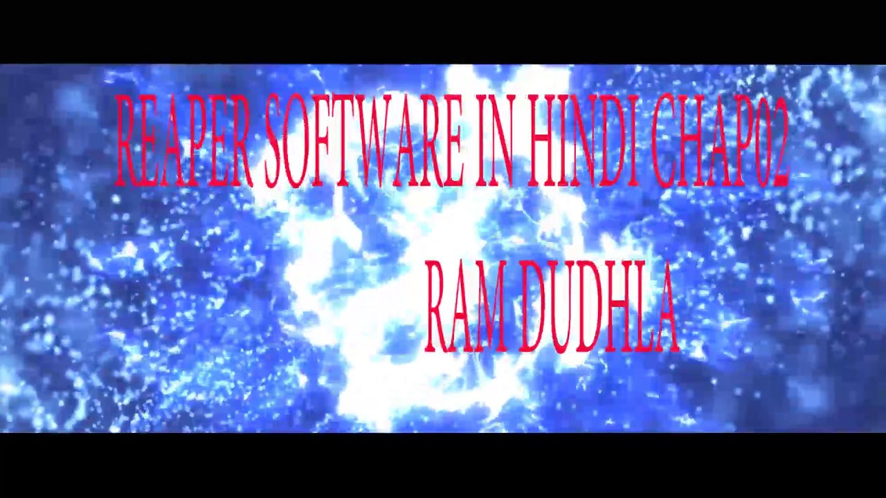 TEMPO MATCHING OF LOOPS WITH PROJECT IN REAPER SOFTWARE CHAP02