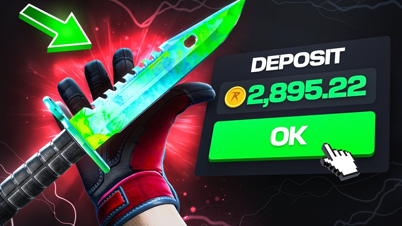 Depositing My M9 Gamma Doppler ON CSGOROLL..