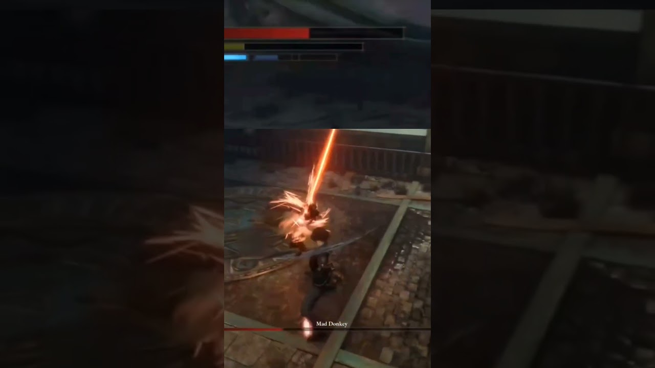 Mad donkey Boss fight #liesofp #round8studio #soulsborne