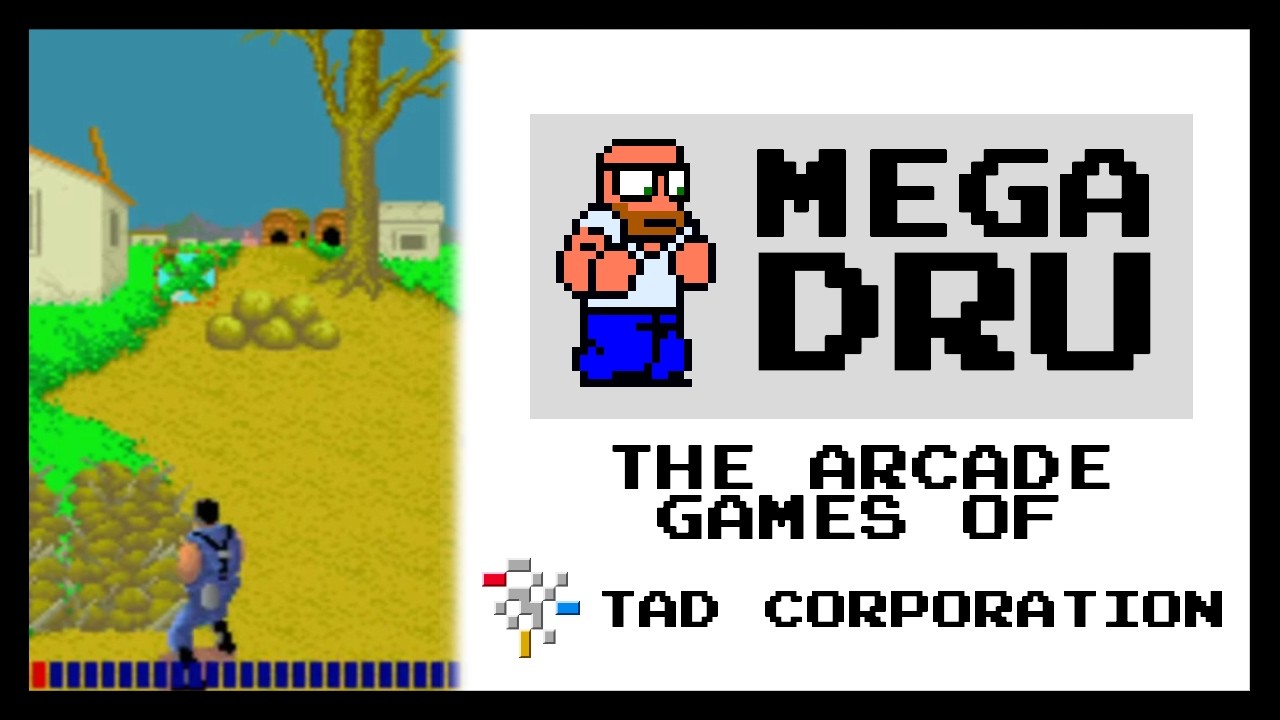 The Arcade Games Of TAD Corporation - Mega Dru #arcadegames #cabal #retrogaming