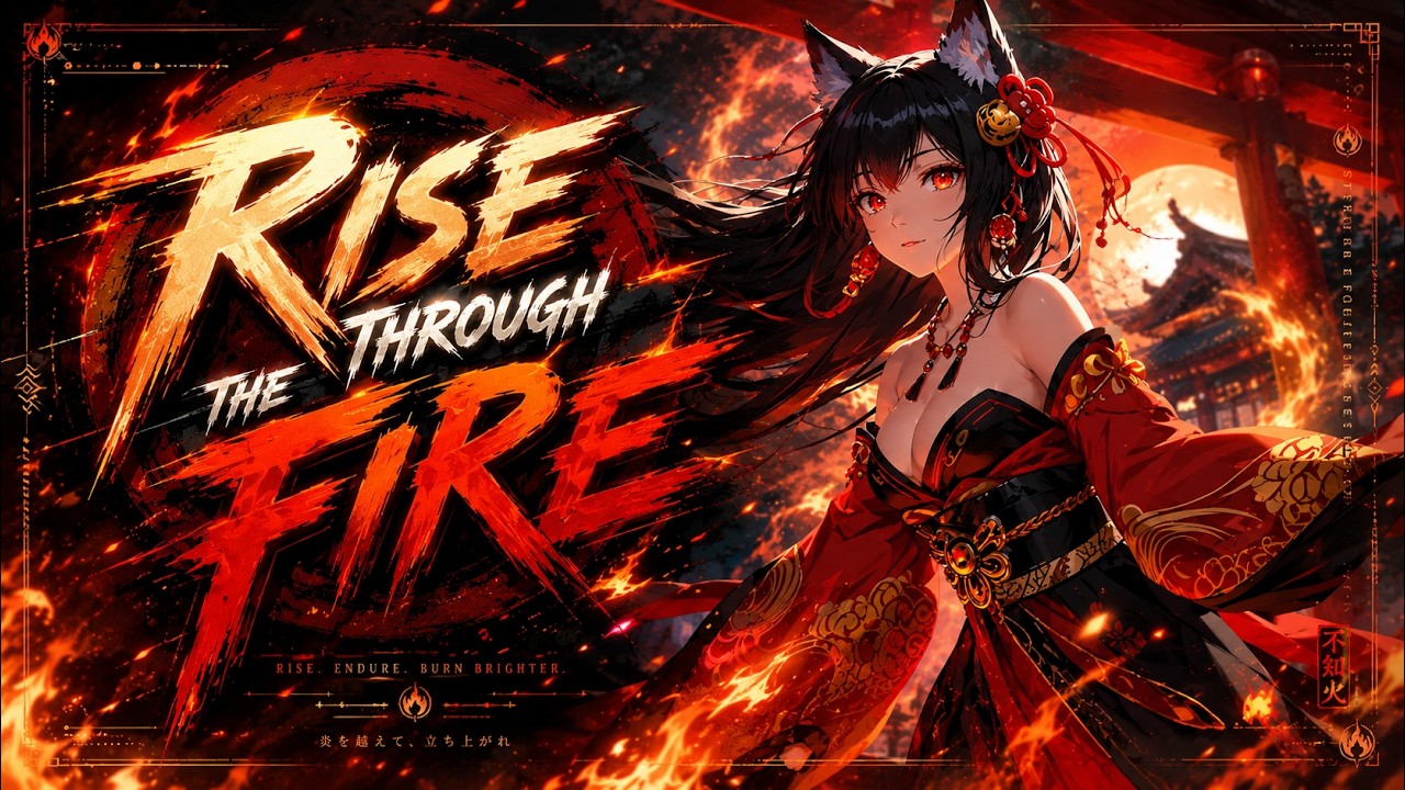 Rise Through The Fire | Female Metalcore Anthem for Warriors Who Never Surrender