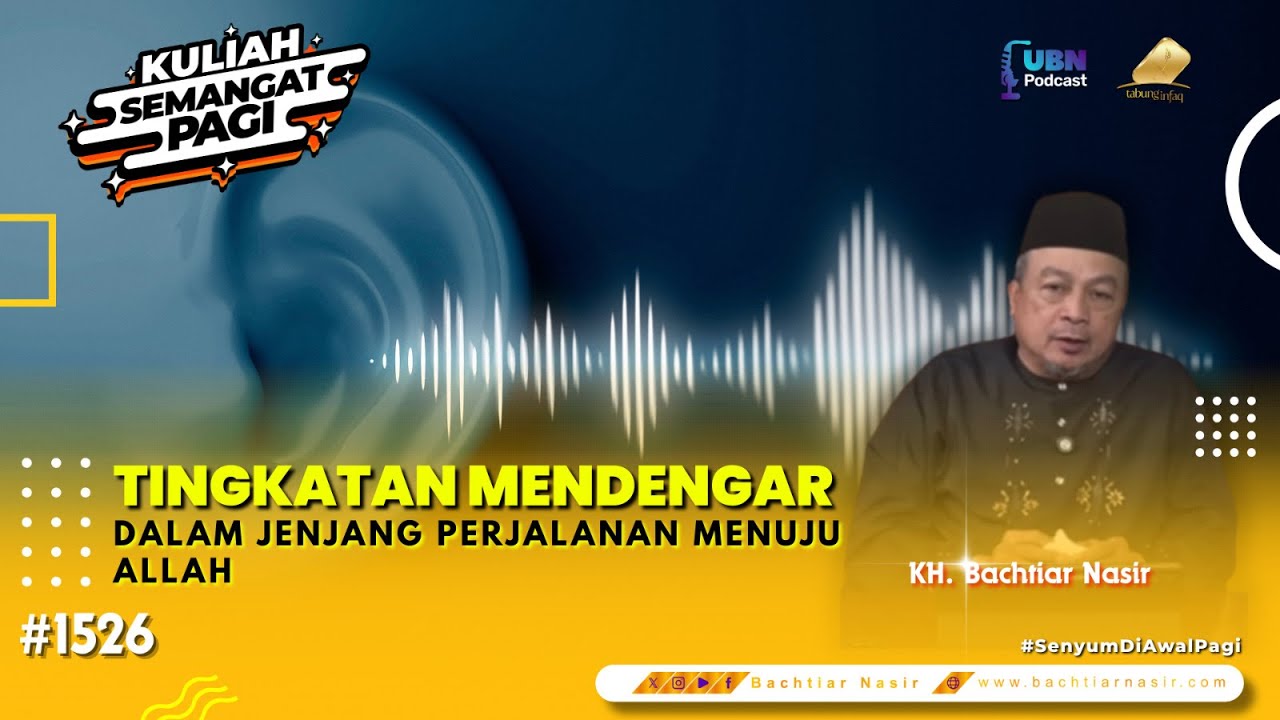 Cara Agar Hati Selalu Tergetar Saat Mendengar Seruan Allah #kuliahsemangatpagi 1526