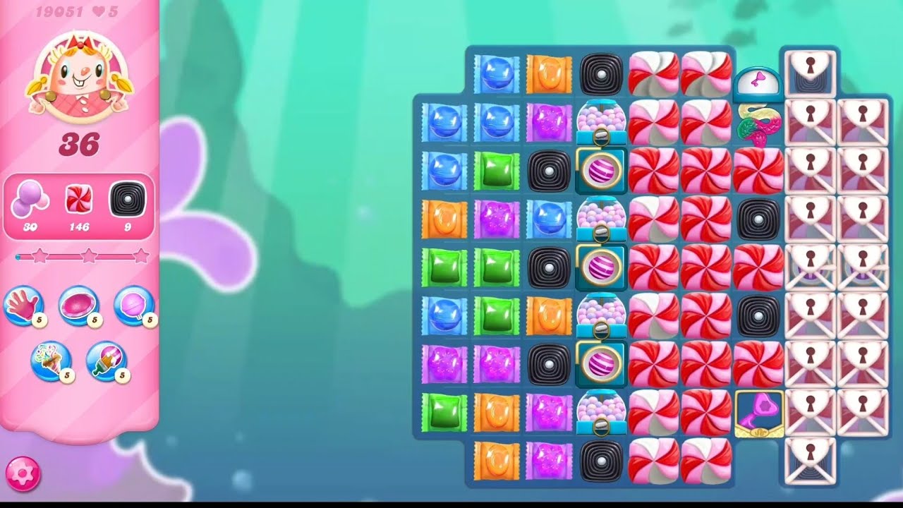 Candy crush saga level 19051