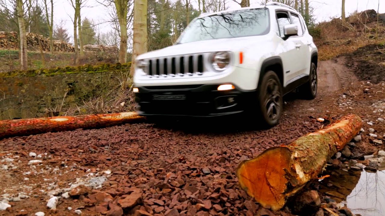 Jeep Renegade Launch at Winton Castle on New Off-Road Driving Course