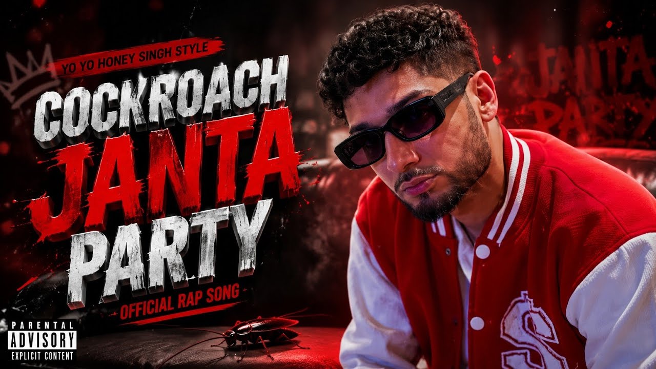 Cockroach Janta Party Song | Viral Rap Song 2026 | Desi Hip Hop Anthem | Official Music Video