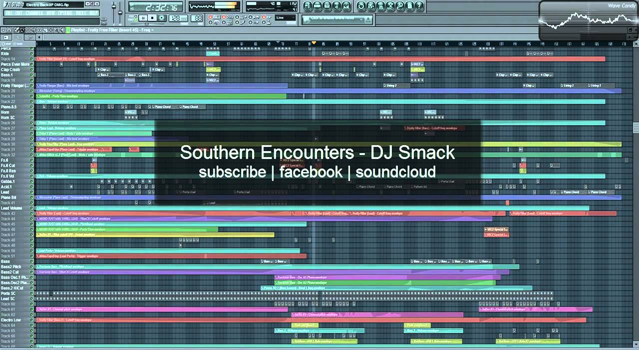 Southern Encounters - DJ Smack | *Intense* Electro in Fl Studio 10 + .flp