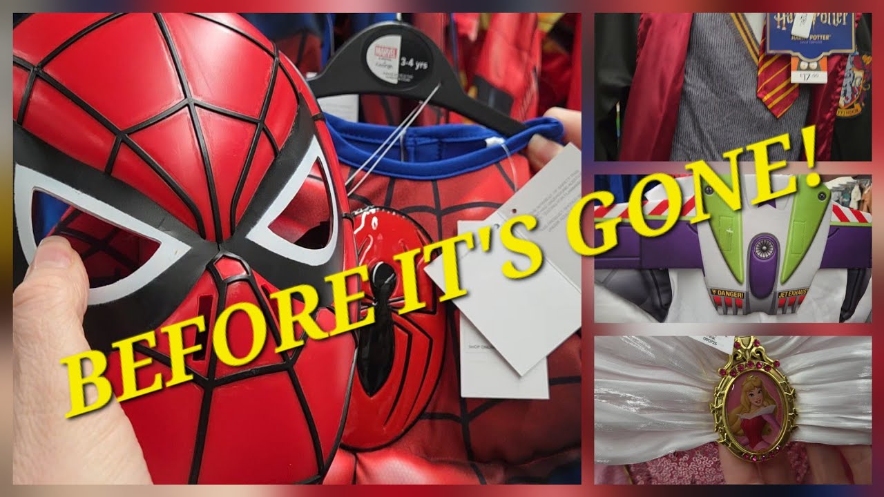 Don’t Wait! World Book Day Costumes Selling Fast | ASDA Store Haul @Bex's Bargains