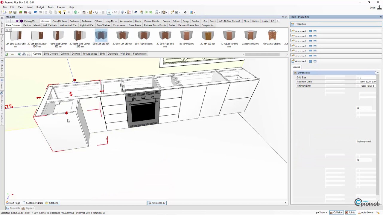 Full Kitchen Part 1 Promob Plus SA