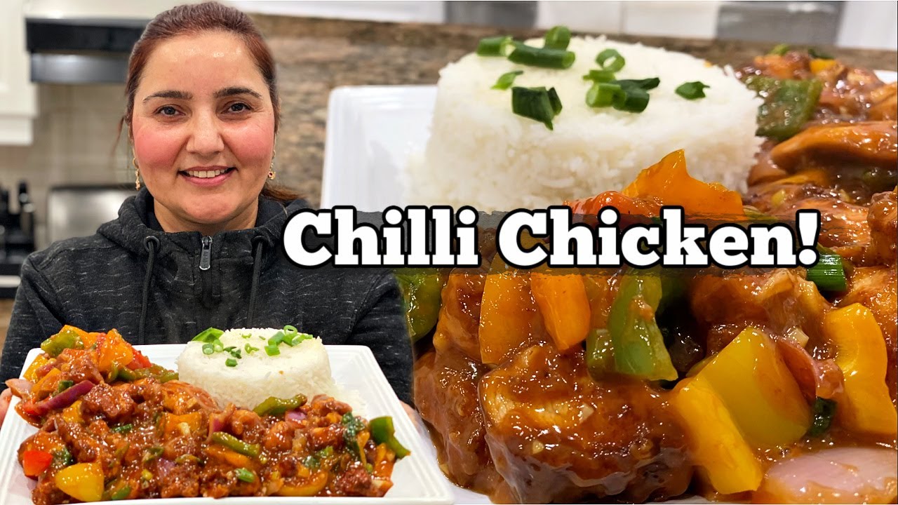 Chilli Chicken! *URDU/HINDI* #hakkachillichicken #chinesechicken #mommazaid