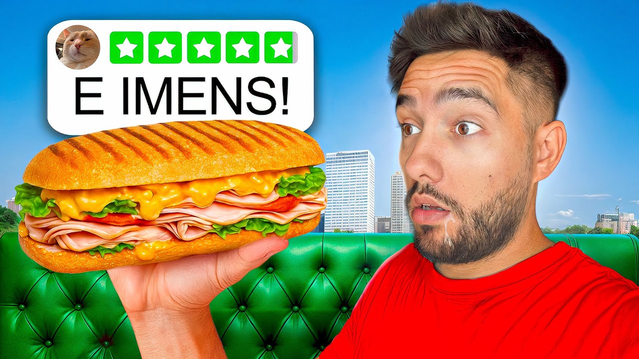 TESTEZ FAST FOOD-URI VIRALE DE PE TIKTOK.. Isi merita hype-ul? Partea 1