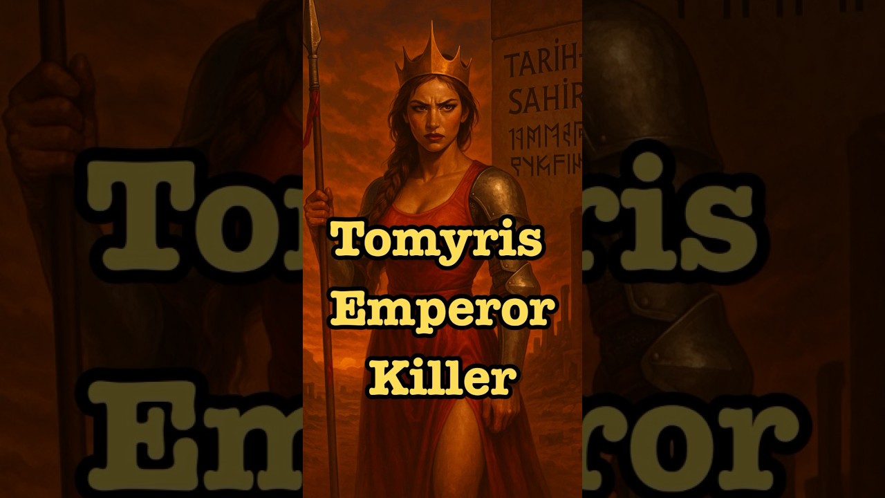 Kill Cyrus: Tomyris Emperor Killer #history #shorts #tomyris #revenge #womeninhistory #centralasia