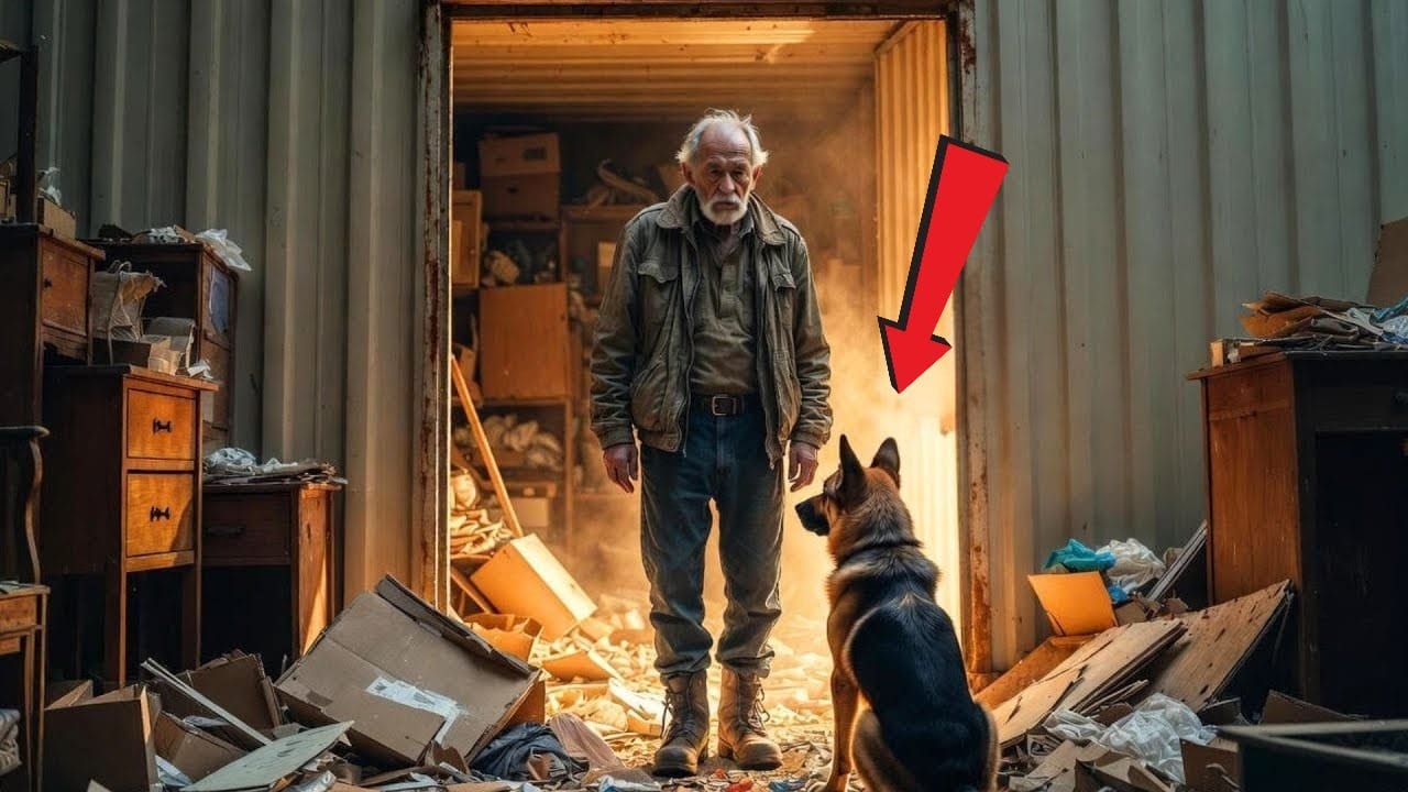 Veterano Judío Recibe Un Almacén Lleno De Basura — Lo Que Su Perro Encontró Lo Cambió Todo
