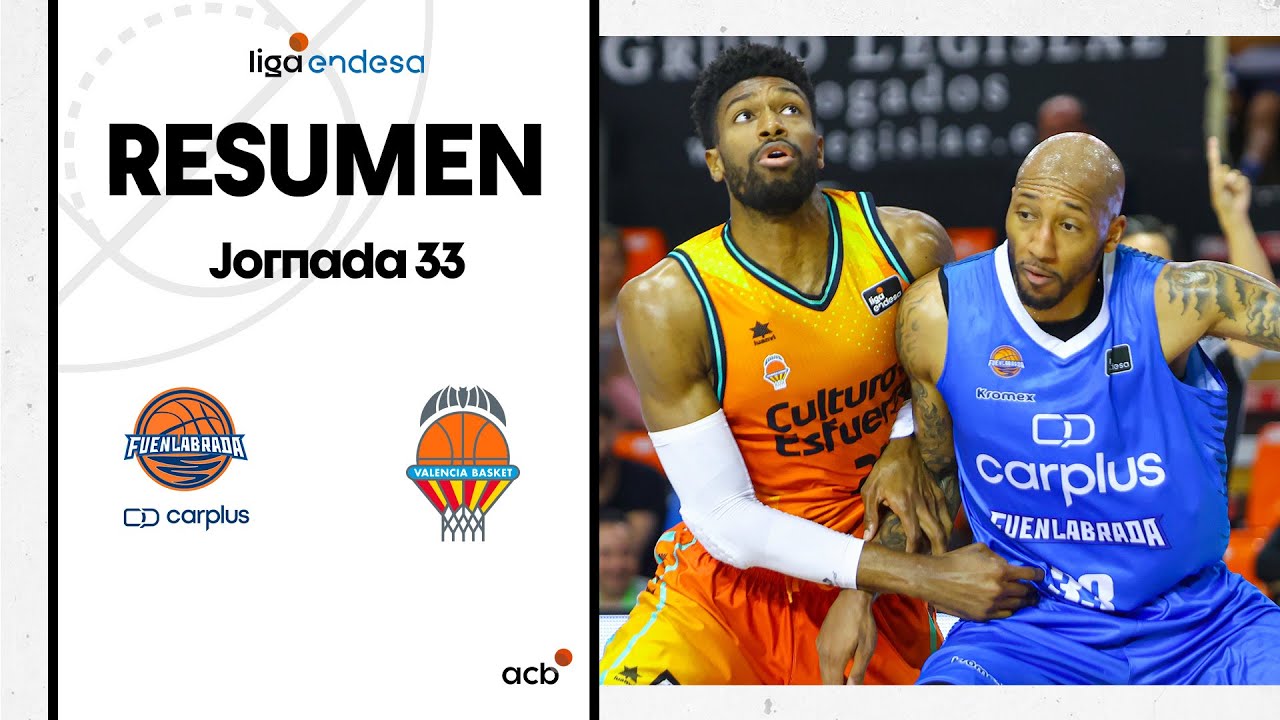 Carplus Fuenlabrada - Valencia Basket (75-93) RESUMEN | Liga Endesa 2022-23