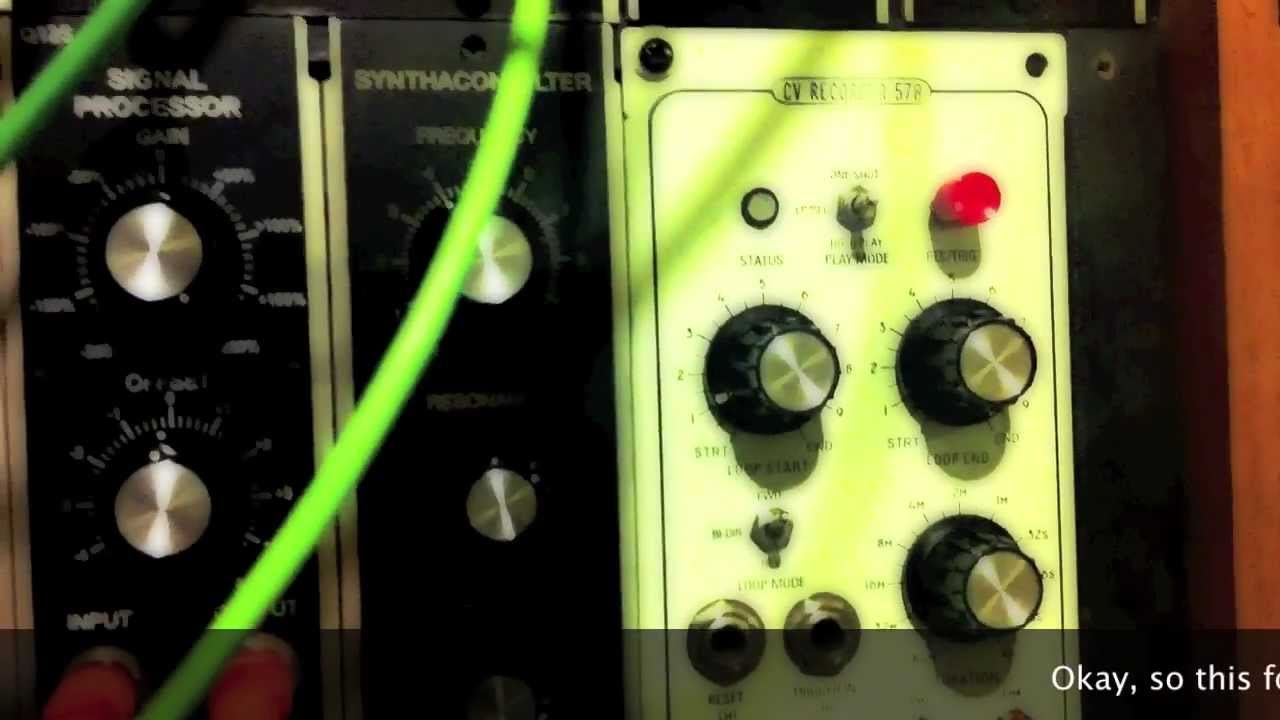 Kinda Busy: Modcan CV Recorder
