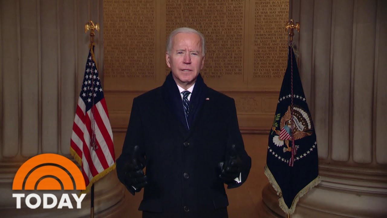 Biden Calls For Unity After Being Sworn In As 46th President | TODAY