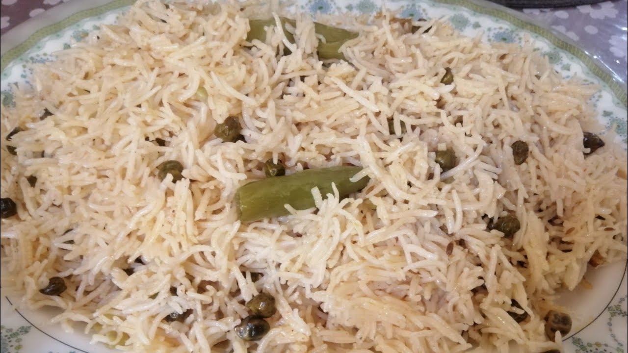 Choliya pulao and raita recipe | How to make cholia pulao | Hara chana pulao recipe | Jabeen Cooks