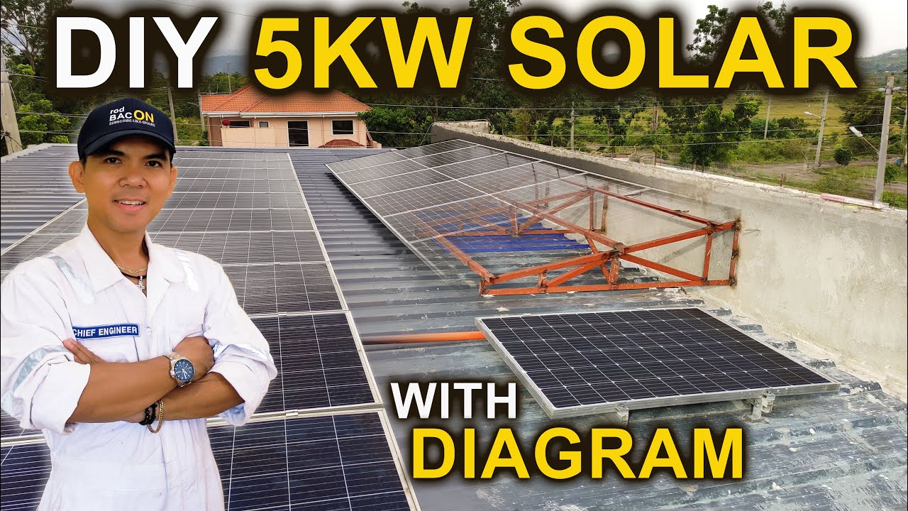 5KW - DIY SOLAR Setup (Reinstallation after Typhoon Odette/Rai)