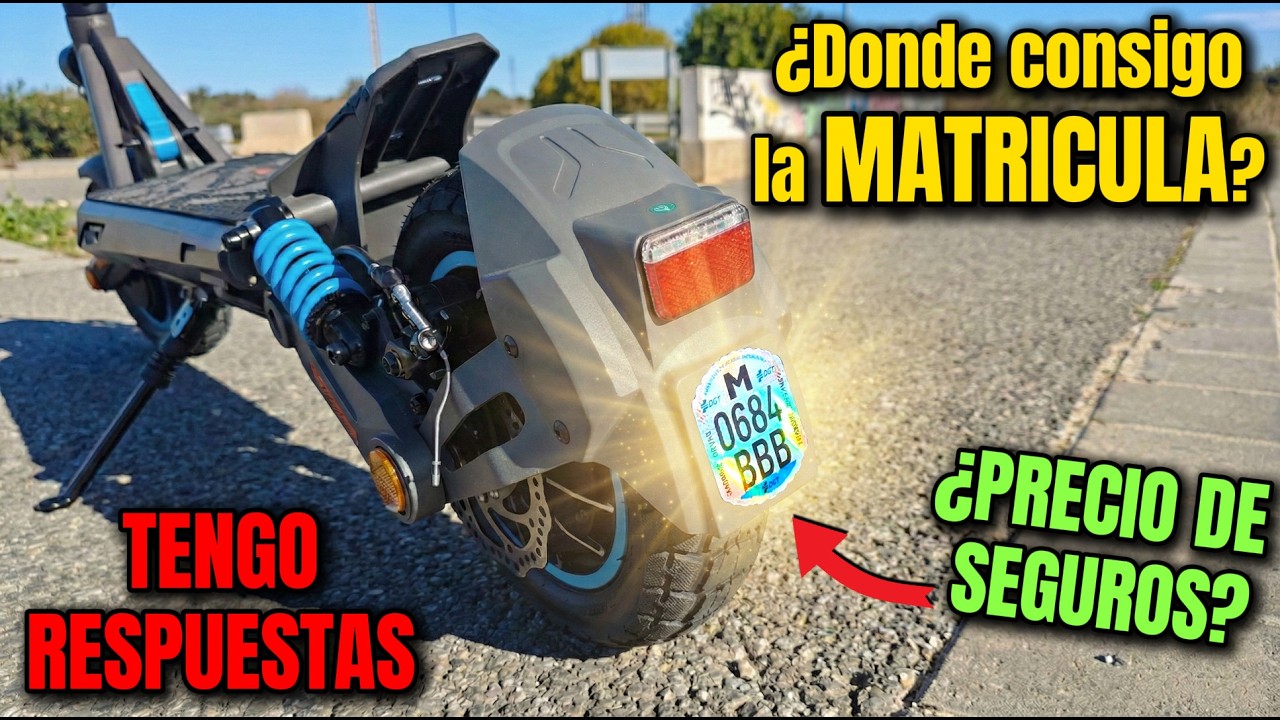 TODO SOBRE LA MATRICULA: Precio de pegatina? Precio del seguro? Multas? - PREGUNTAS Y RESPUESTAS