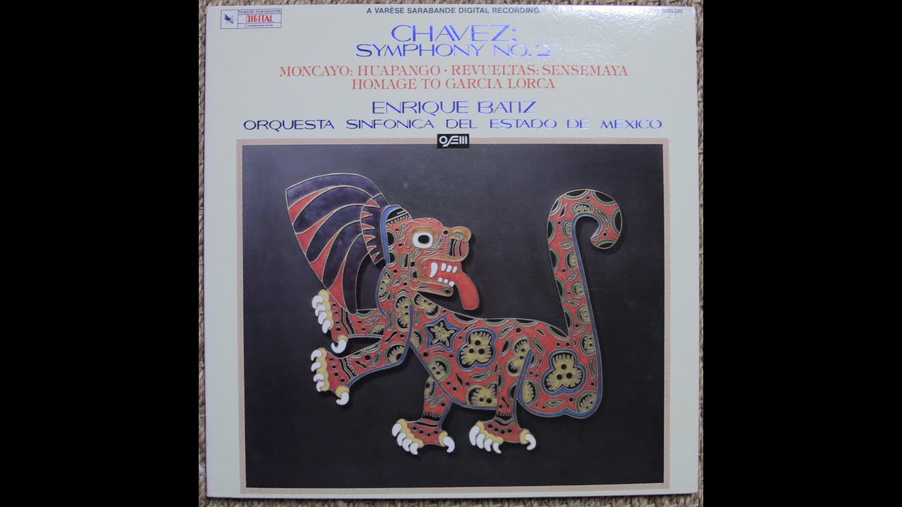 Chavez/Moncayo/Revueltas - Enrique Batiz,Orquesta Sinfonica Del Estado De Mexico 1/2