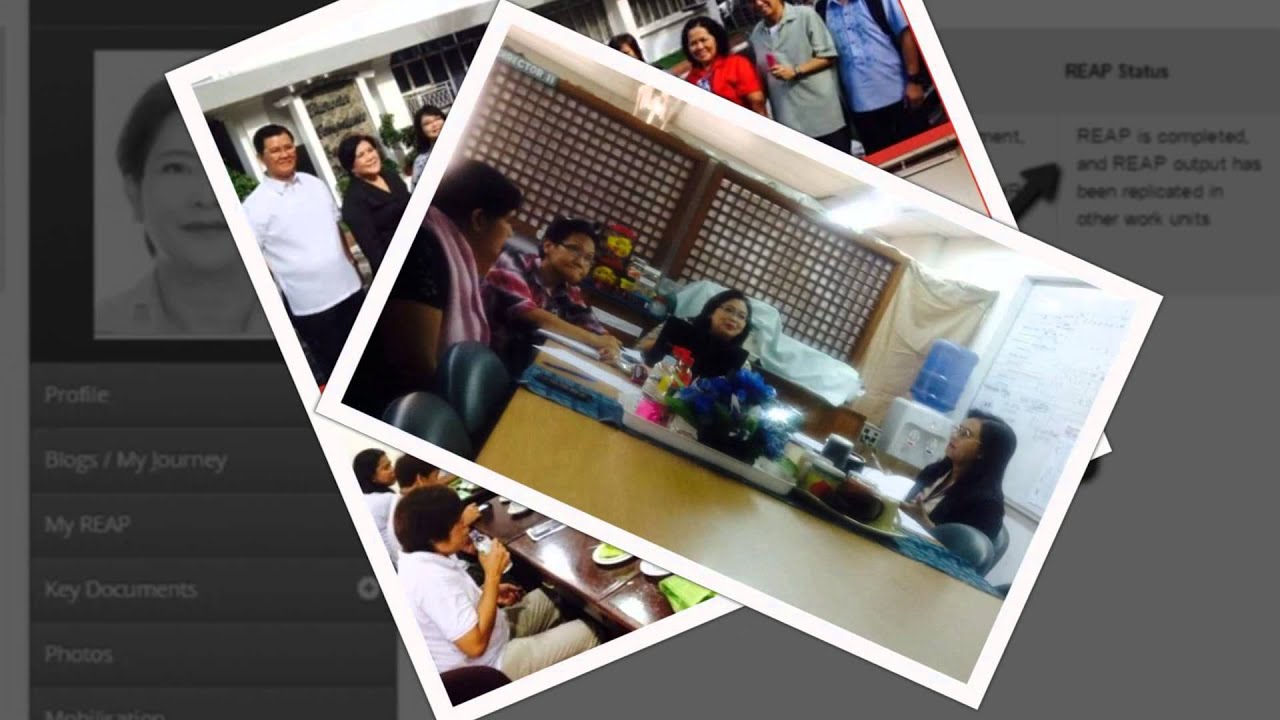 Deco 2015  REAP update (QCG/UP FIELD OFFICE, CSC-NCR)