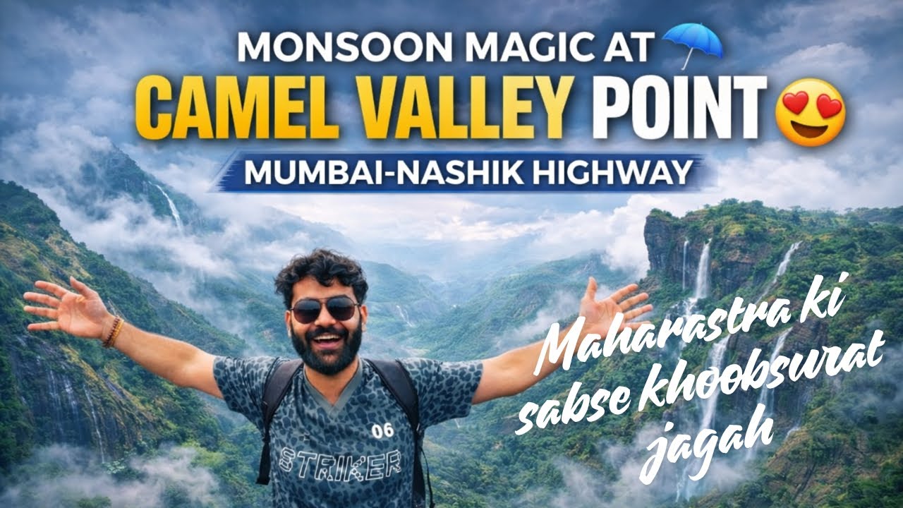 On the Mumbai–Nashik Highway 🚗 | Camel Valley Point Exploration