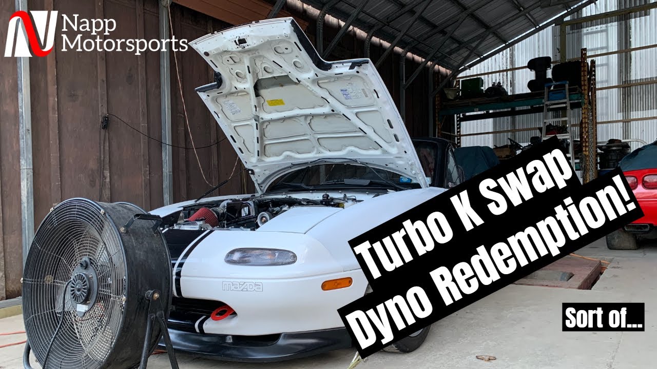 Turbo KMiata Dyno - Redemption!