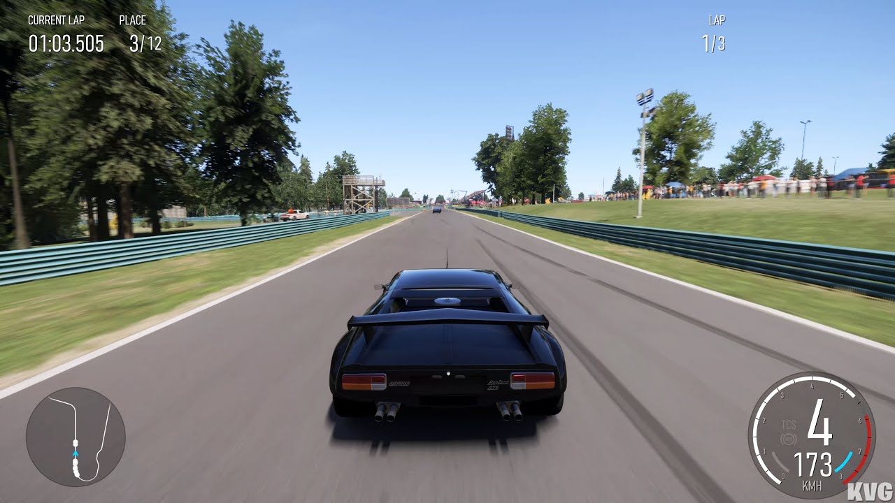 Forza Motorsport - De Tomaso Pantera GT5 1984 - Gameplay (XSX UHD) [4K60FPS]