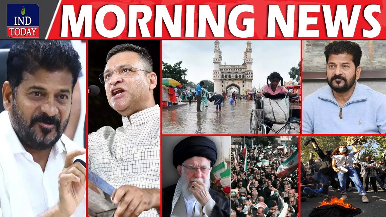 IND Today Hyderabad Morning news | News Bulletin | January 9, 2026